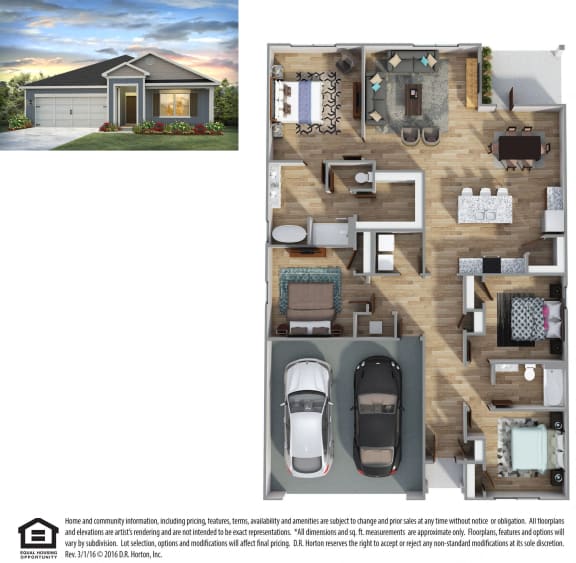 FE_G- Floorplan FE_G- Floorplan at Sunset Village, Panama City