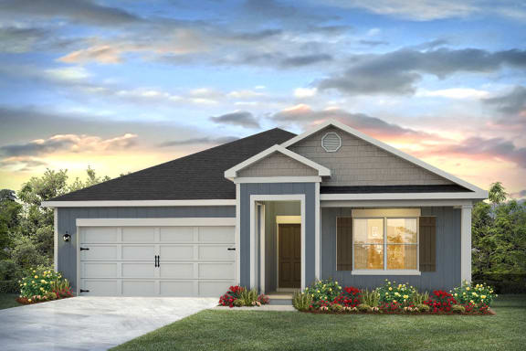 Cali_FE_N_Elevation Cali FE N Floorplan, 4 Bed 2 Bath, 1787 SQ.FT. rendering
