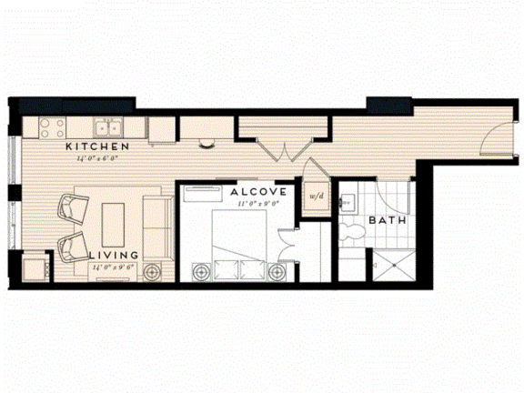  Floor Plan THE CHELSEA