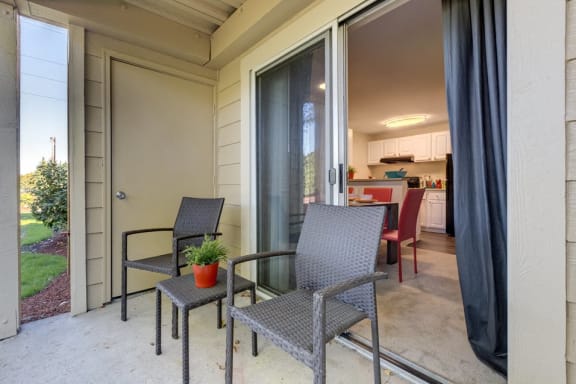 Private Patio at Montevista at Murrayhill, 14900 SW Scholls Ferry Road, Beaverton