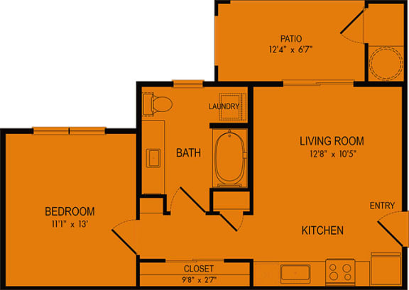  Floor Plan E1-Houston