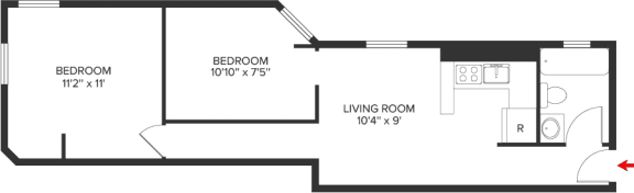  Floor Plan 4A