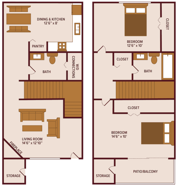 1, 2, & 3Bedroom Apartments & Townhomes Mehlville, MO Apartments