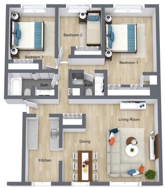 Miller West Apartments