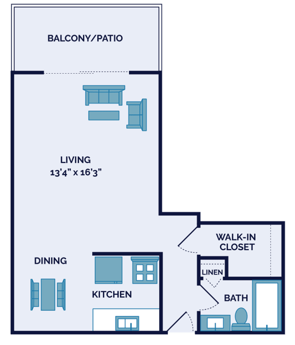 Floor Plan  studio apartment floor plan