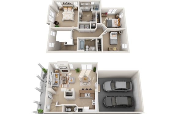 alder 3d floorplan