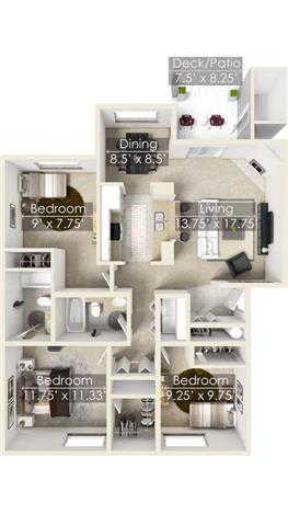 Chinook Park Chinook floor plan