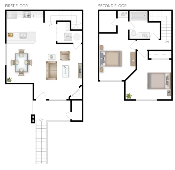 Floor Plan  2x1