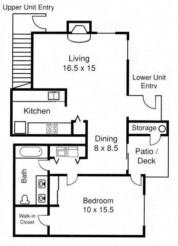 Floor Plan  Borgata Apartments Renton Washington