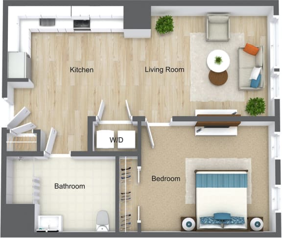 MIO 1 bedroom style Y