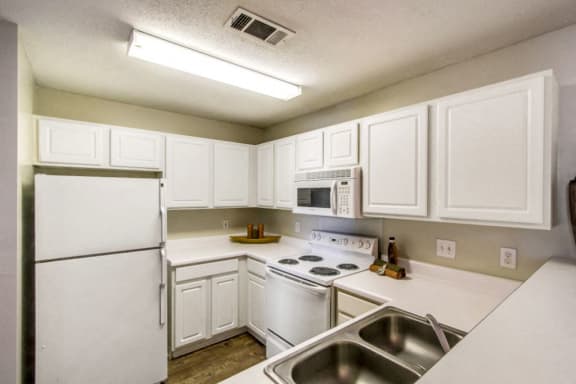 Fully Equipped Kitchen at The Vineyard at Castlewoods Apartment Homes, Brandon