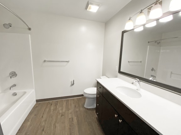 A1 Bathroom with Vanity at Bakery Living, Pennsylvania 15206