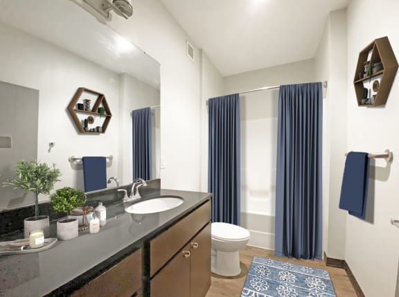 Hot Metal Flats E1 Floor Plan