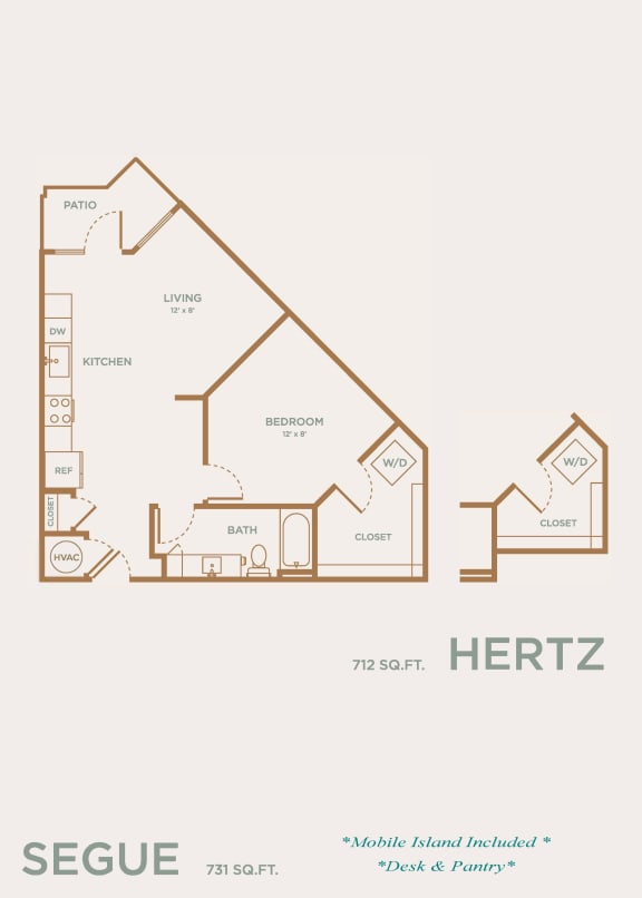Floor Plans of Alta West Morehead in Charlotte , NC