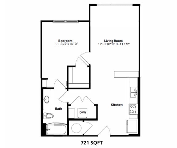 A1 UPDATED Floor Plan at Alta Ashley Park, Newnan, GA, 30263