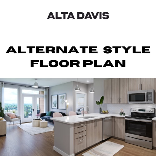 Alternate Style Floor Plan at Alta Davis, Morrisville, 27560