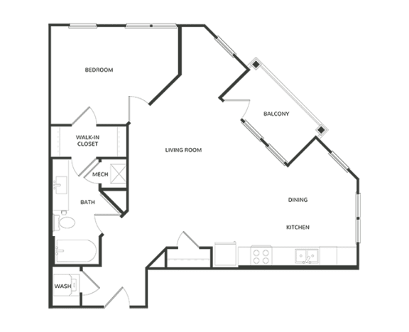 A7 Floor Plan at The Atwater at Nocatee, Florida