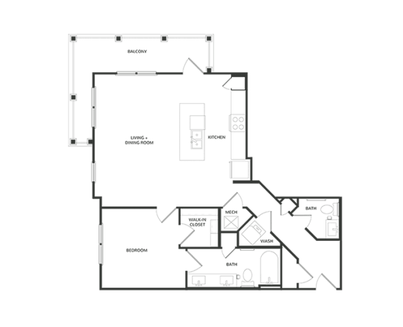 A8 Floor Plan at The Atwater at Nocatee, Florida, 32081