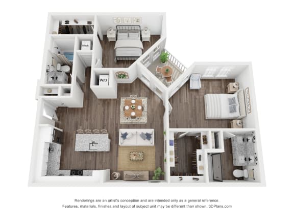 B5 Floor Plan at The Atwater at Nocatee, Florida
