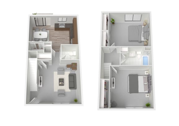 Floor Plan The Starling Townhome