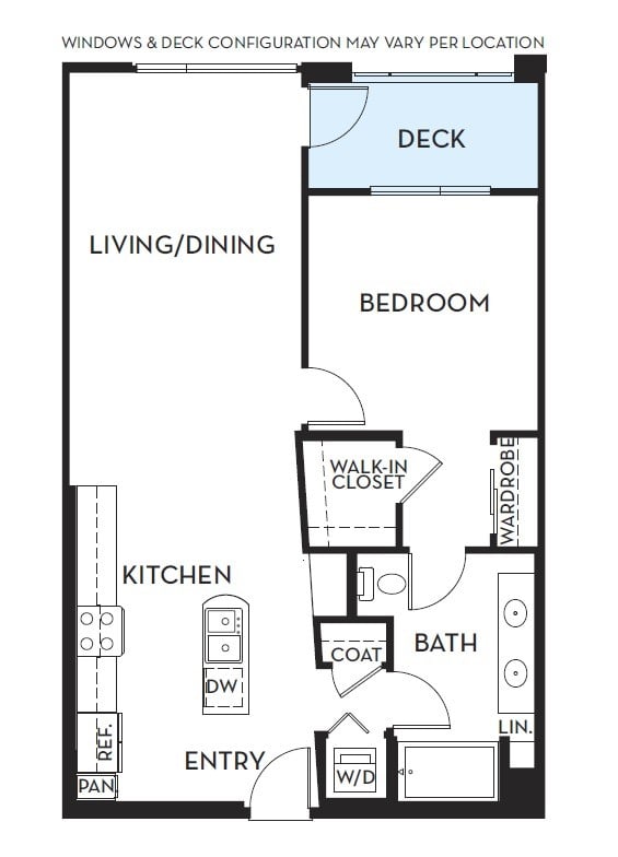 Floorplan At 5550 Wilshire at Miracle Mile by Windsor