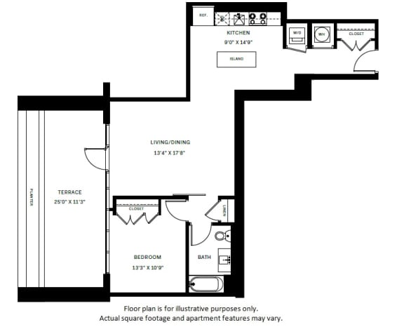 A10 Floor Plan at 7770 Norfolk, Bethesda, 20814