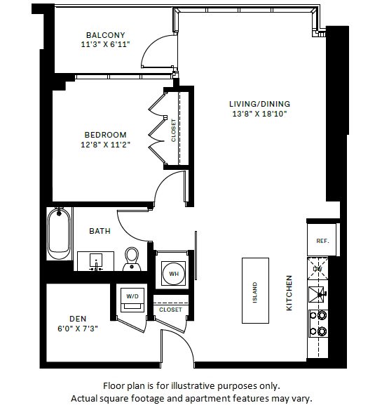 A14 Floor Plan at 7770 Norfolk, Maryland, 20814