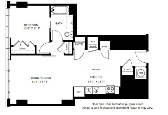 A9 Floor Plan at 7770 Norfolk, Bethesda, 20814