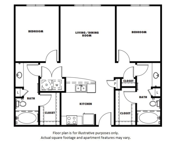 B1 floor plan B1 floor plan at Windsor Metro West, Plano, Texas