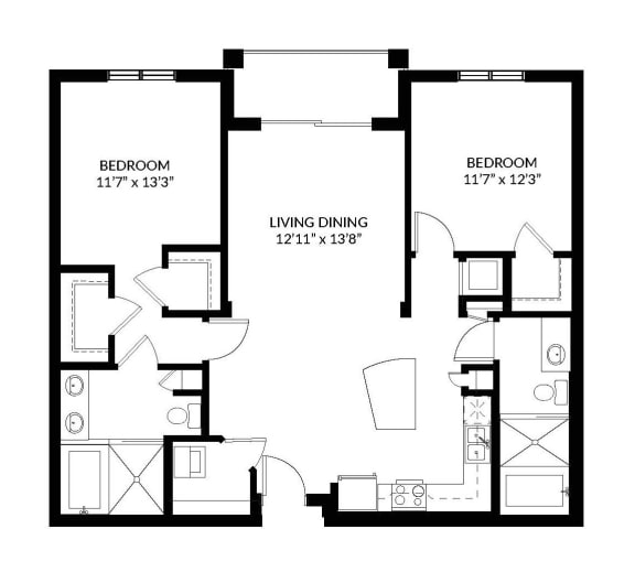  Floor Plan B2