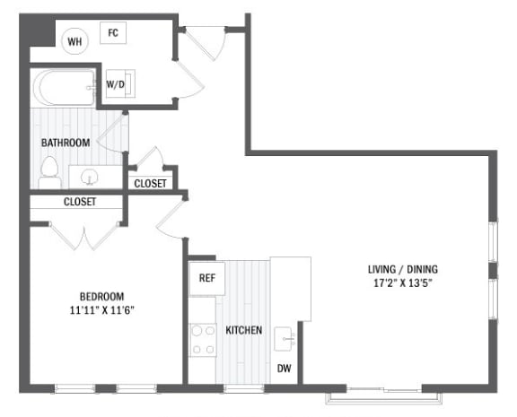 A5 Floor Plan at Windsor Radio Factory, Melrose, MA, 02176