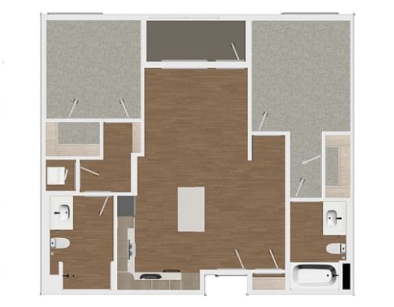 Floor plan at Malden Station by Windsor, Fullerton, CA