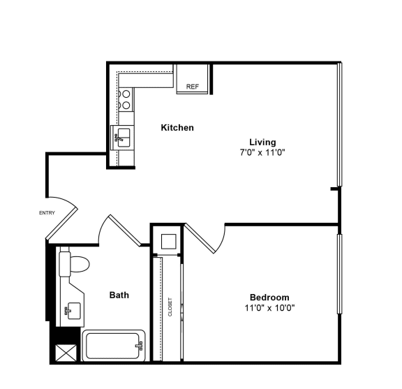 A4 2d Floor Plan, Sea Castle by Windsor, Santa Monica, CA 90401