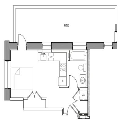 316-Square-Foot-Studio-with-Patio-Apartment-Floorplan-Available-For-Rent-The-Isabella