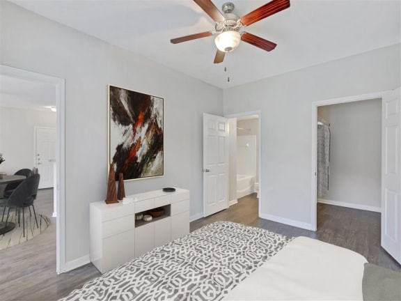 Bedroom With Closet at Stonebrook, Tyler, Texas