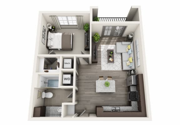 A1 Floor Plan A1 Floor Plan at Vintage Tollgate, Thompson Station, TN, 37179