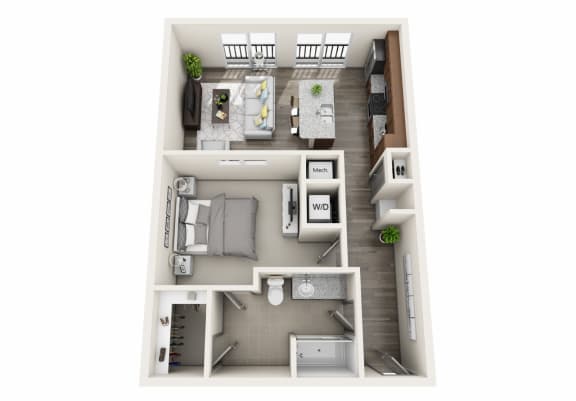 A4 Floor Plan A4 Floor Plan at Vintage Tollgate, Tennessee, 37179
