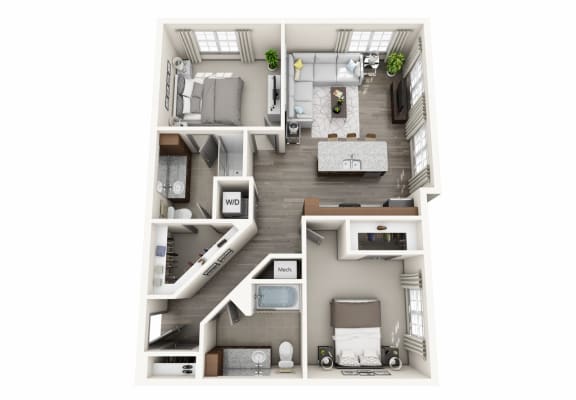 B4 Floor Plan B4 Floor Plan at Vintage Tollgate, Tennessee