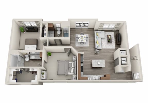 B8 Floor Plan B8 Floor Plan at Vintage Tollgate, Tennessee