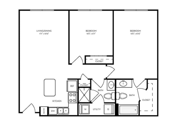 B2 floorplan layout