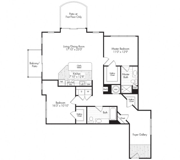 Floor Plans of The Reserve at Riverdale in Riverdale, NJ