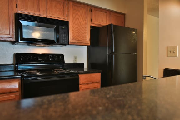 Efficient Appliances In Kitchen at Turtle Creek Vista, San Antonio, 78229