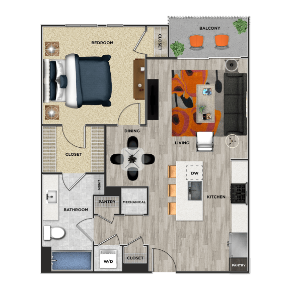  Floor Plan A2B