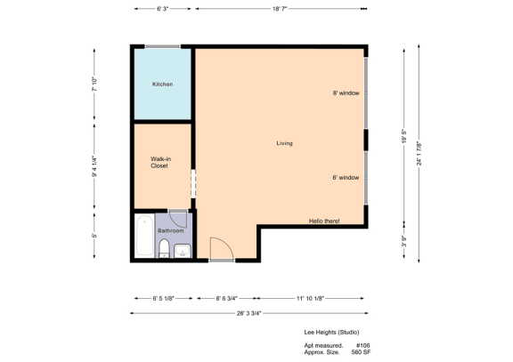Floor Plans of Lee Heights Apartments in Arlington, VA