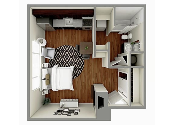 The Aspen Floor Plan at Governor&#x27;s Park, Fort Collins, CO