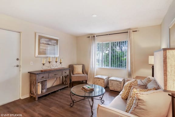 Classic Living Room Design at Sarasota South, Florida