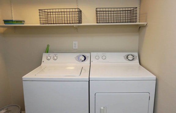 In Unit Washer/Dryer Set at Woodland Hills Apartments, Colorado, 80918