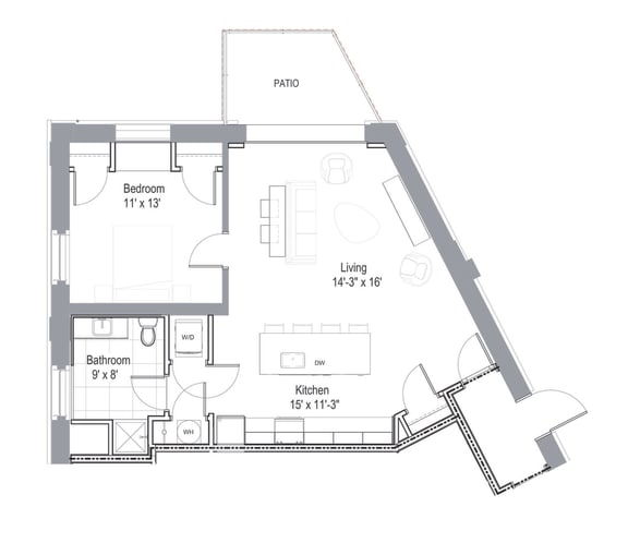 Floor Plan  Ambulance Garage Bay 1