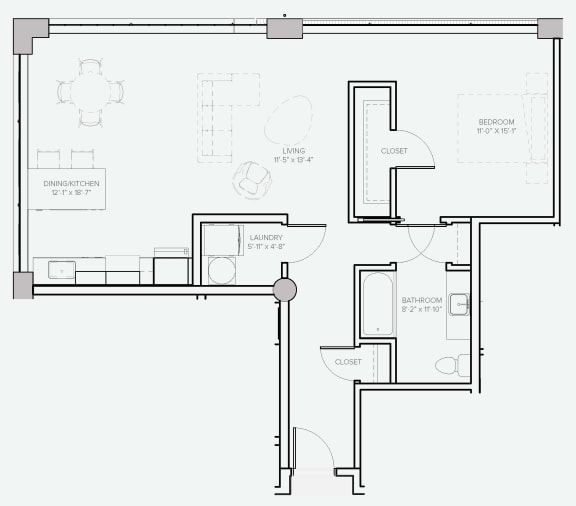  Floor Plan Lofts Unit J