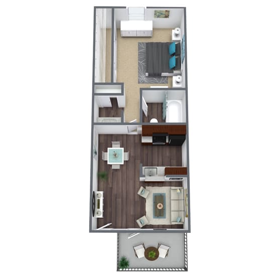 Floor Plans of Stillwater Apartments in Glendale, AZ